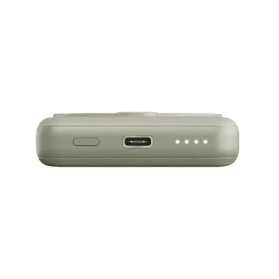 ENERGEA MAGPAC MINI 10000MAH ULTRA SLIM MAGSAFE COMPATIBLE POWER BANK WITH BUILT-IN VIDEO STAND - TURQUOISE